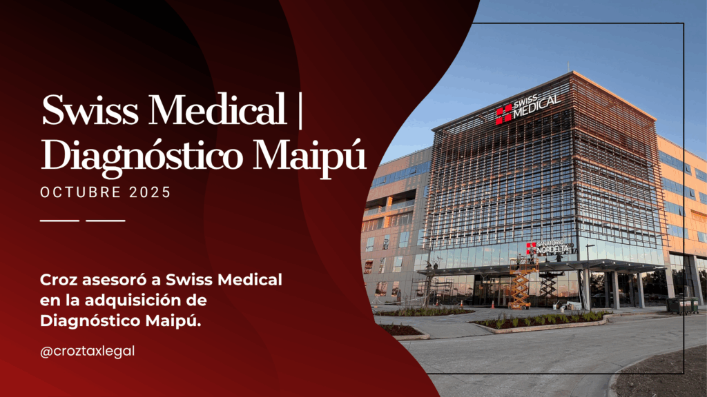 Croz asesoró a Swiss Medical en la adquisición de Diagnóstico Maipú.